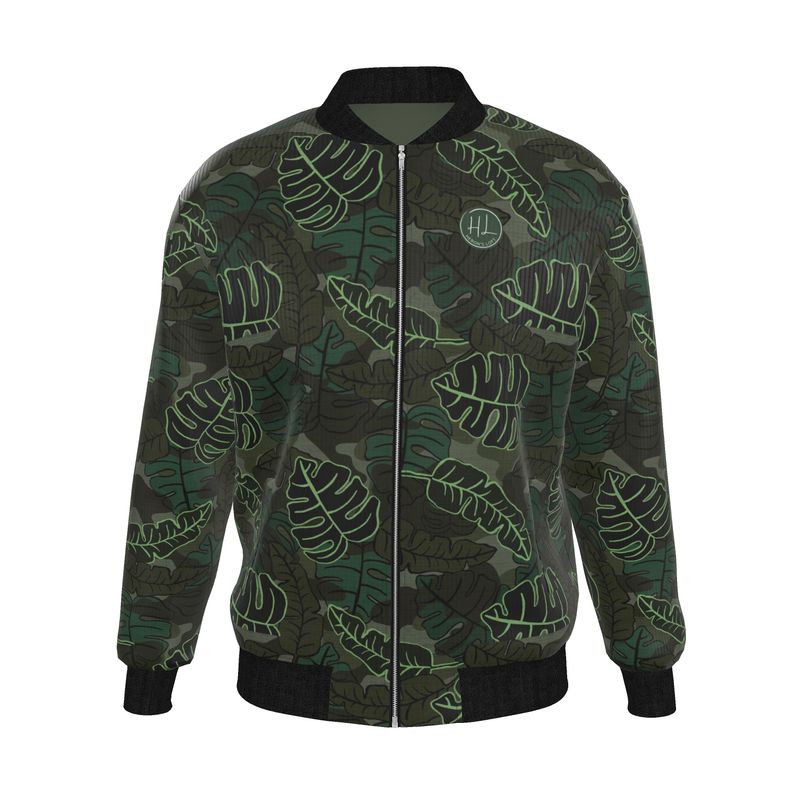 Men's Reversible Bomber Jacket - Tropical Macaw - Tealwing main image 0