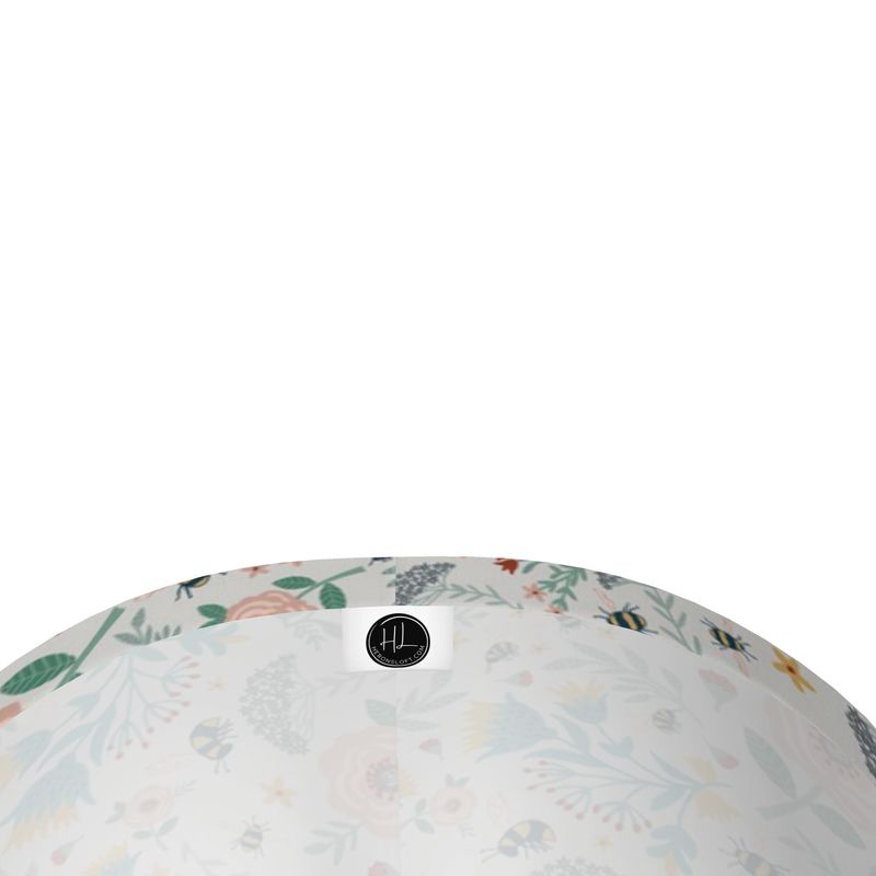 Women’s Mid-Rise ¾ Length Leggings - Bee Garden