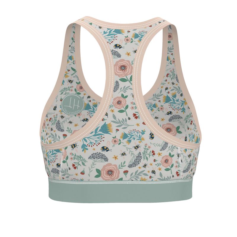 Women’s Low Intensity Sports Bra - Bee Garden