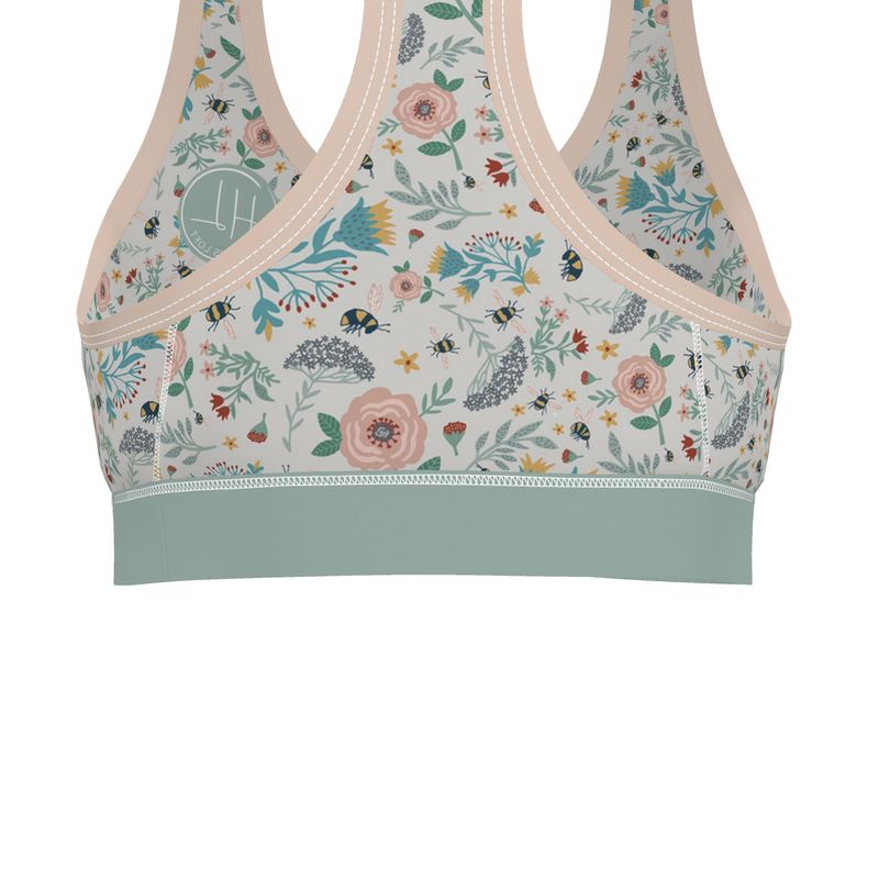 Women’s Low Intensity Sports Bra - Bee Garden