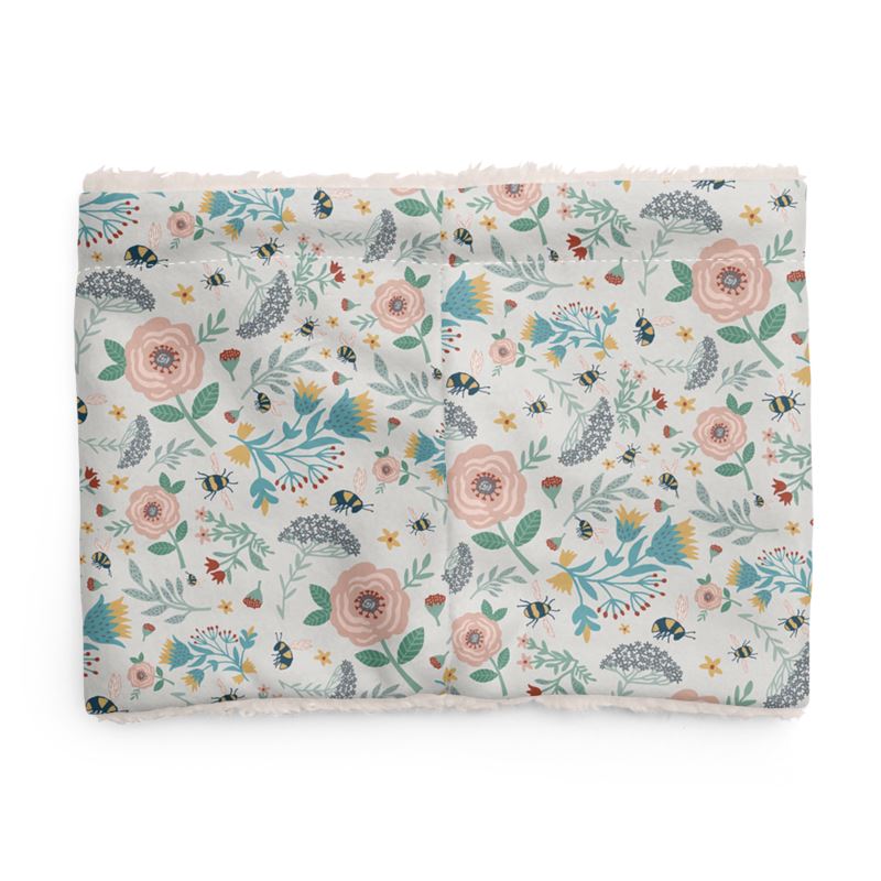 Women's Fleece Snood - Bee Garden