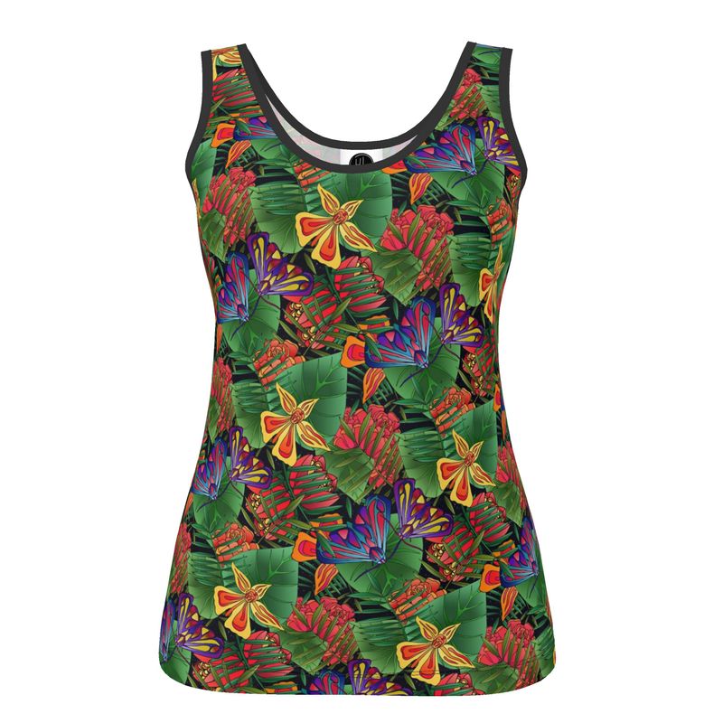 Women’s Tank Top - Jungle Flower