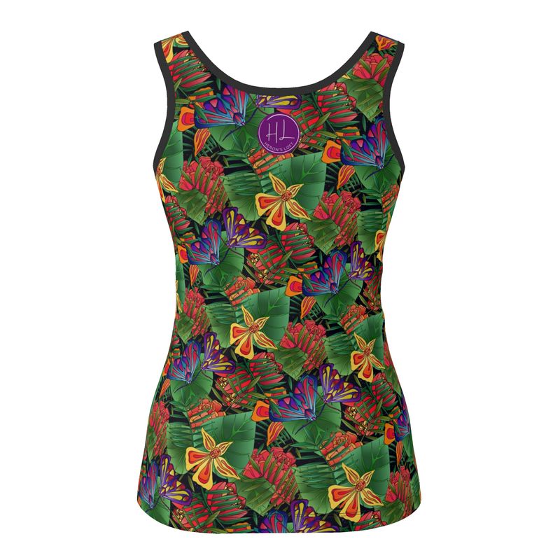 Women’s Tank Top - Jungle Flower