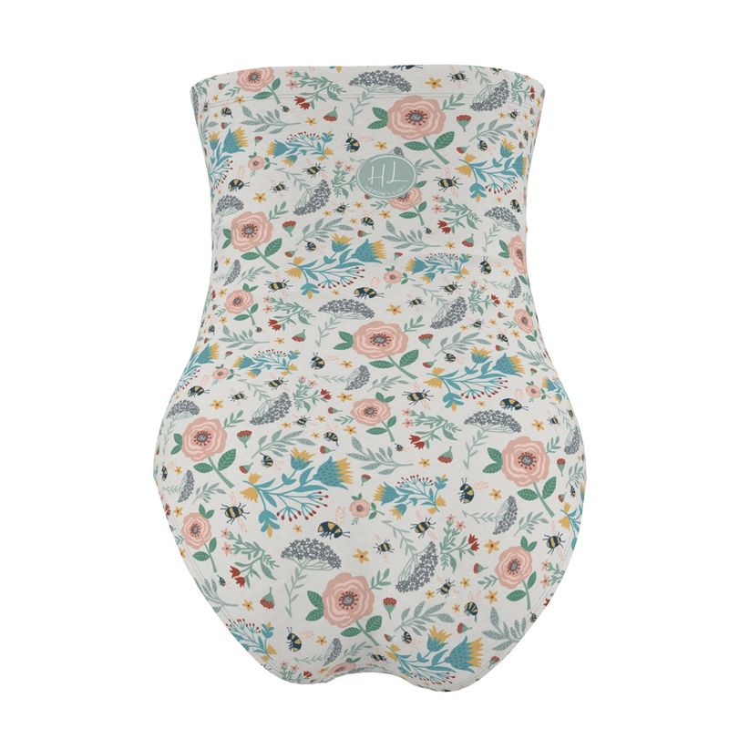 Women's Strapless Swimsuit - Bee Garden