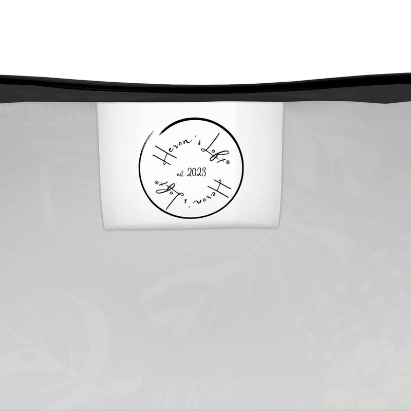 Men's Hybrid Tank Top - Midnight Monstera