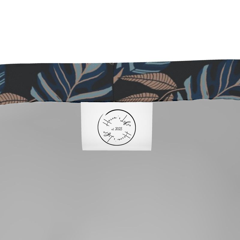 Men's Gym Shorts - Midnight Monstera