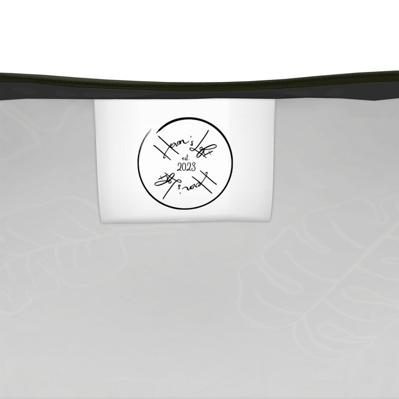 Men’s Hybrid Tank Top - Camo Leaves - Dark Green