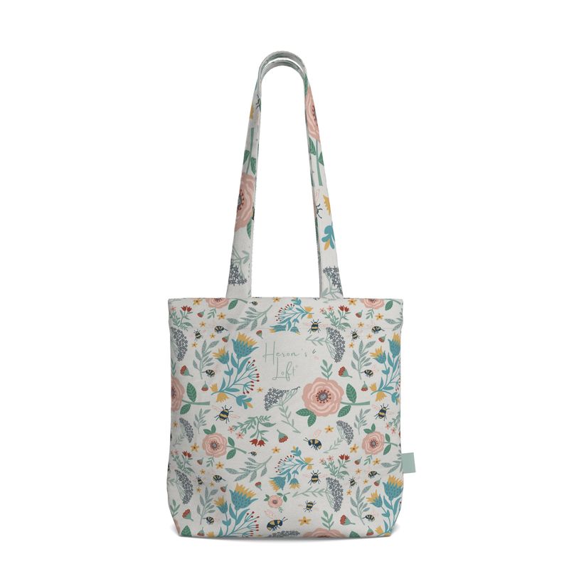 Canvas Tote Bag - Bee Garden