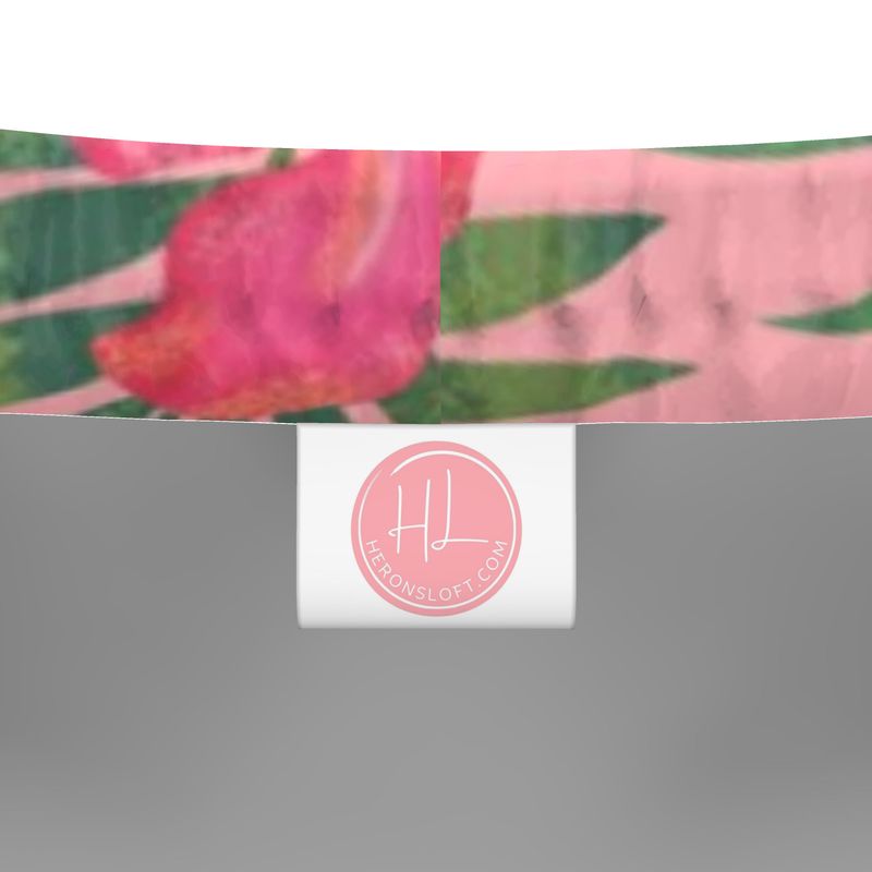 Women’s Joggers - Pineapple Paradise - Hibiscus Blush
