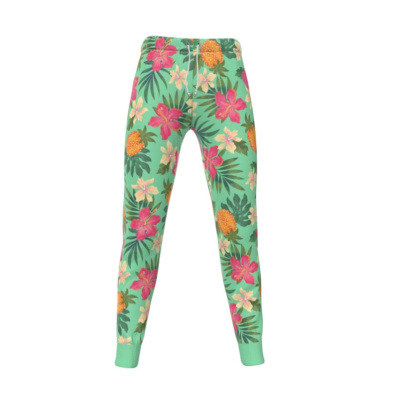 Women’s Joggers - Pineapple Paradise - Canopy Mint