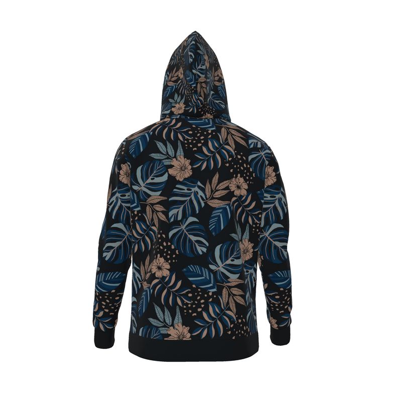 Men's Hoodie - Midnight Monstera