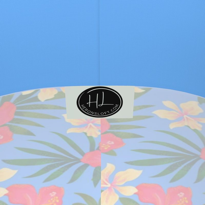 Women's High-Waist Sports Leggings - Pineapple Paradise - Island Breeze