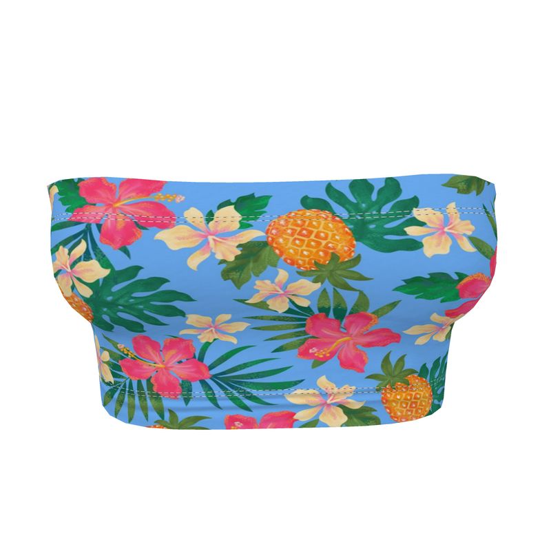 Women's Bandeau - Pineapple Paradise - Island Breeze