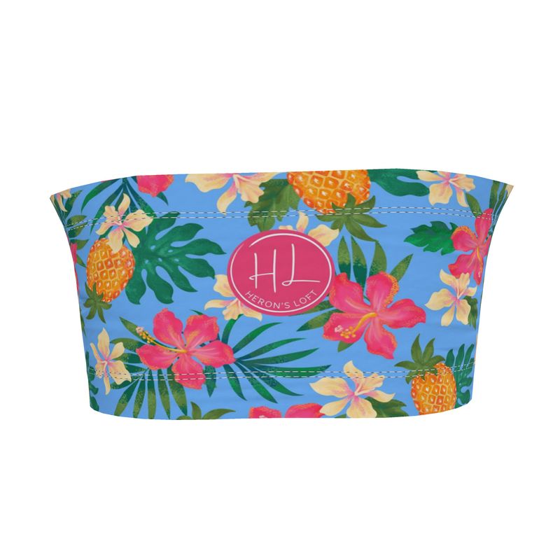 Women's Bandeau - Pineapple Paradise - Island Breeze