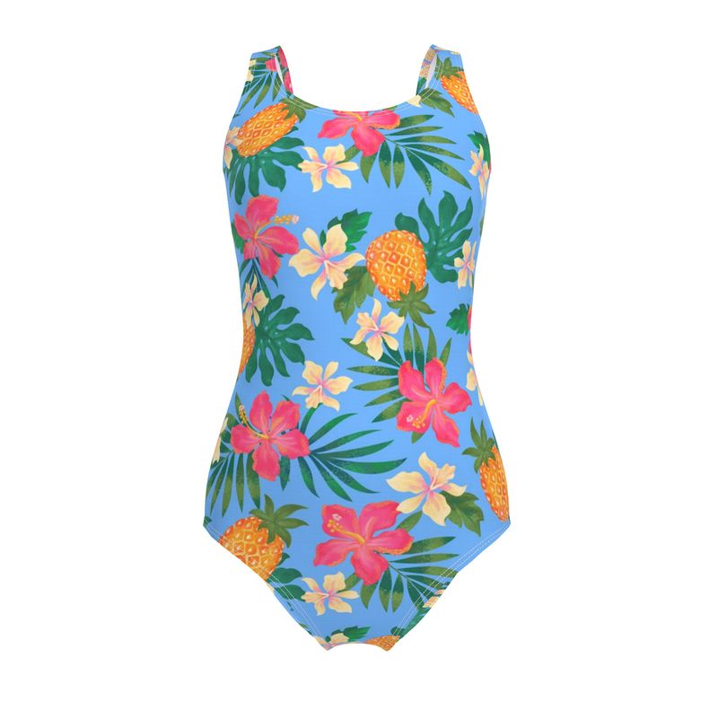 Women's One-Piece Swimsuit - Pineapple Paradise - Island Breeze