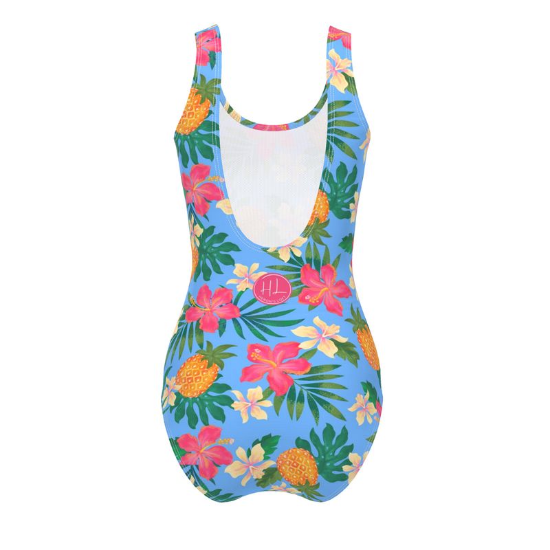 Women's One-Piece Swimsuit - Pineapple Paradise - Island Breeze