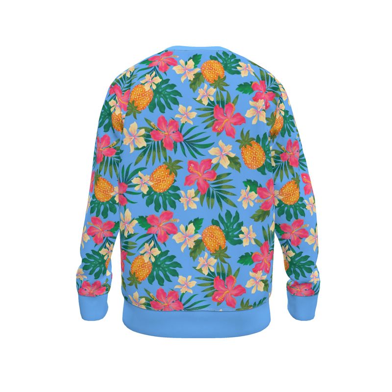 Women's Lightweight Sweater - Pineapple Paradise - Island Breeze