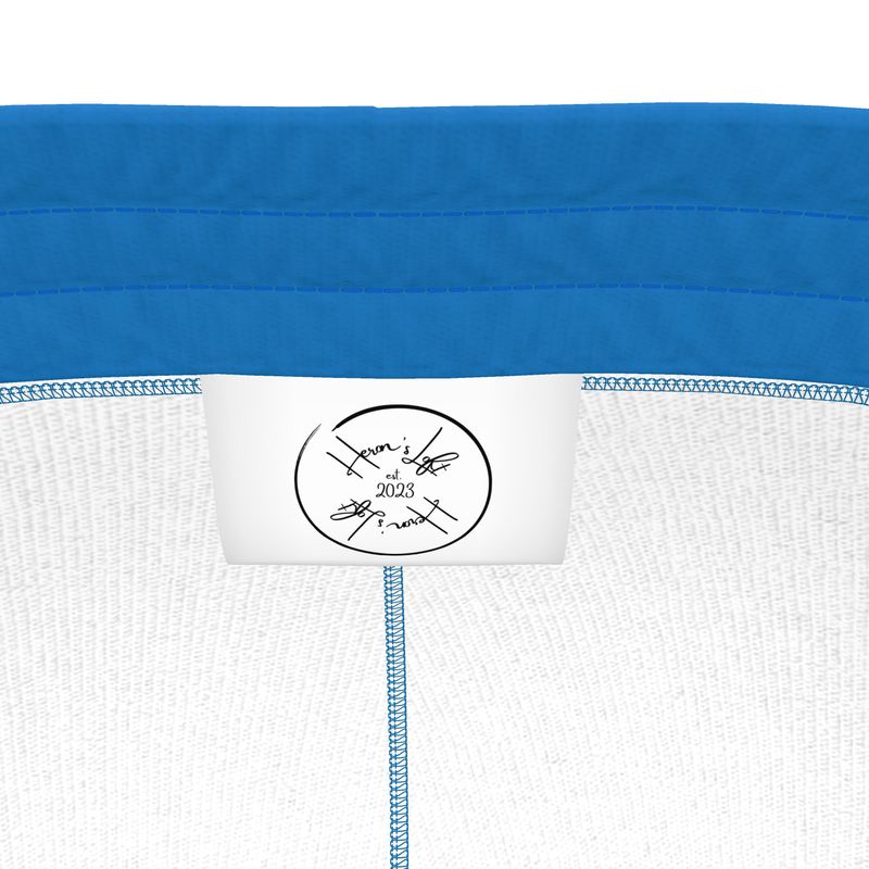 Men's Track Pants - Midnight Monstera - Azure Blue