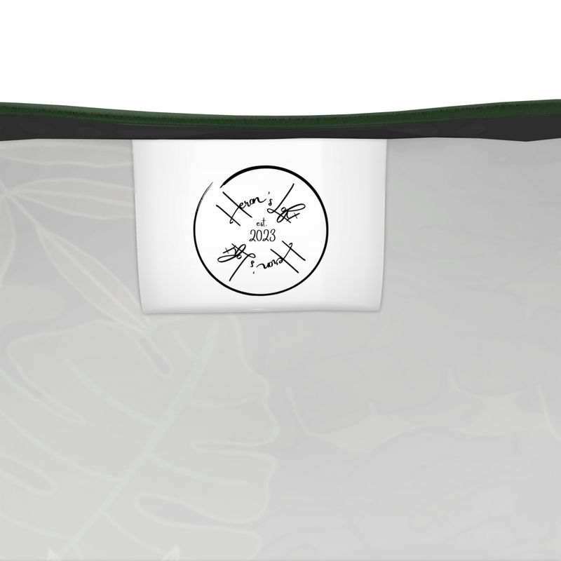 Men's Hybrid Tank Top - Camo Leaves - Light Green