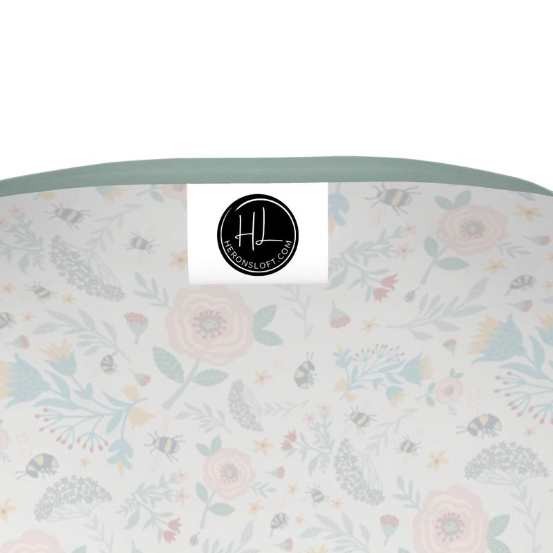 Women's Athletic V-Neck T-Shirt - Bee Garden