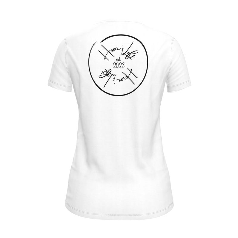 Women’s Crew Neck T-Shirt - Heron’s Loft Est.  2023 - White