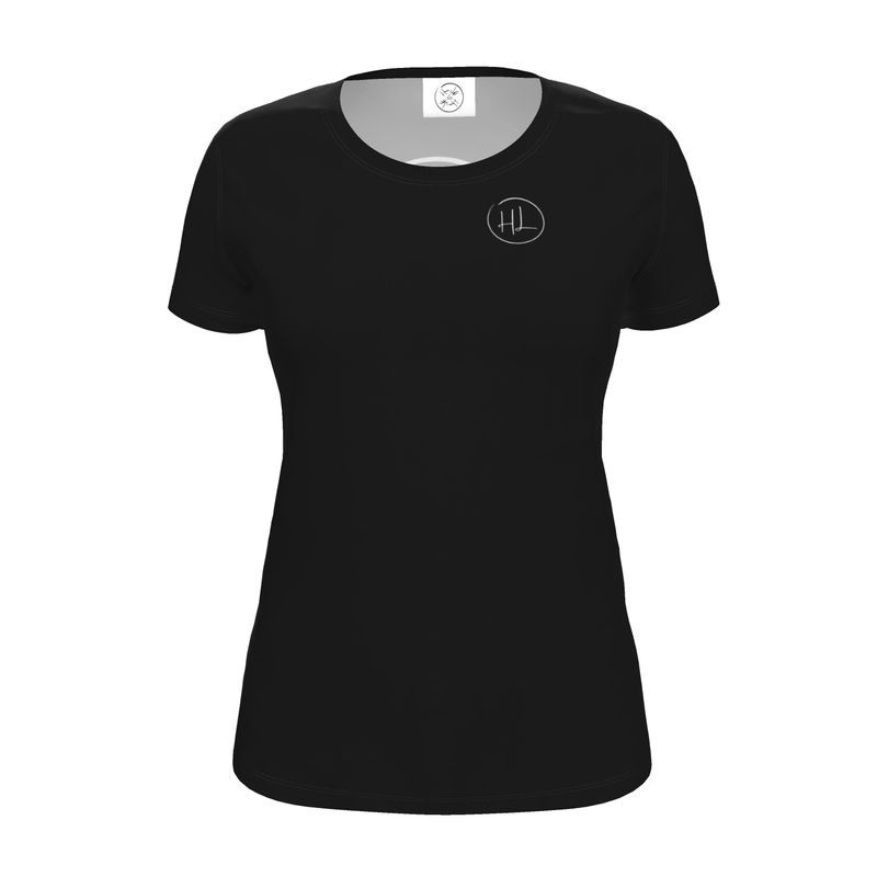 Women's Crew Neck T-Shirt - Heron's Loft Est. 2023 - Black