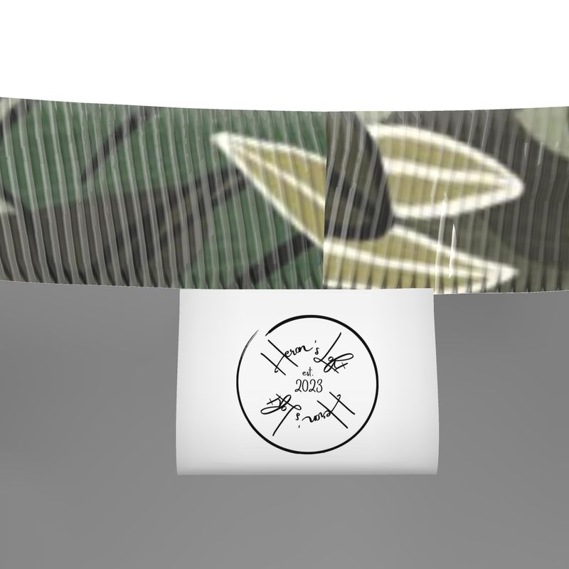 Men's Joggers - Camo Leaves - Light Green