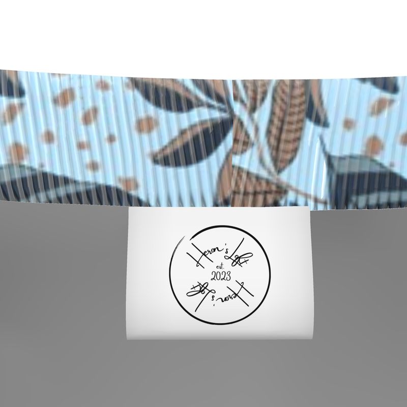 Men's Joggers - Midnight Monstera - Sky Blue