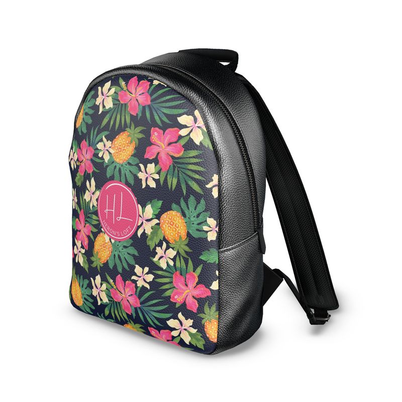 Backpack - Nappa Leather - Pineapple Pareadise