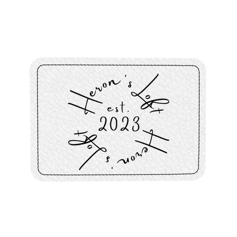 Square Shoulder Bag - Nappa Leather - Midnight Monstera