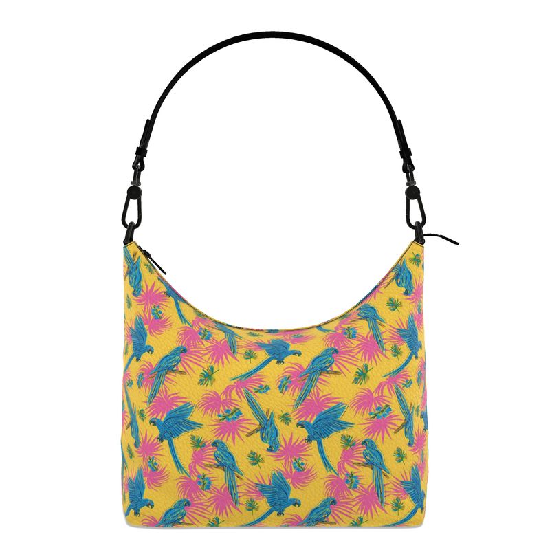 Square Shoulder Bag - Nappa Leather - Tropical Macaw