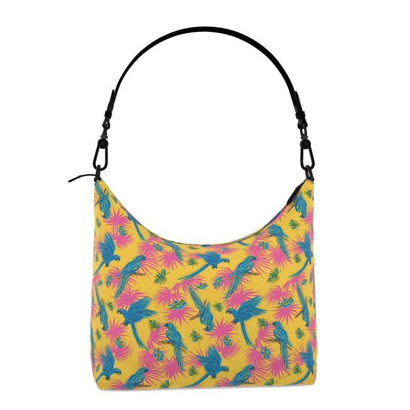 Square Shoulder Bag - Nappa Leather - Tropical Macaw