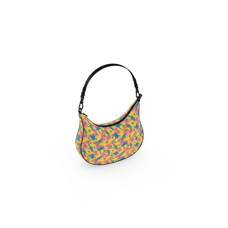 Curve Shoulder Bag - Nappa Leather - Tropical Macaw
