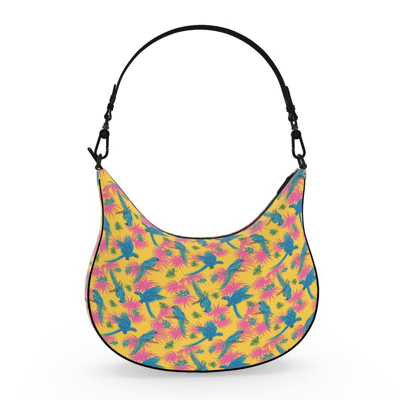 Curve Shoulder Bag - Nappa Leather - Tropical Macaw