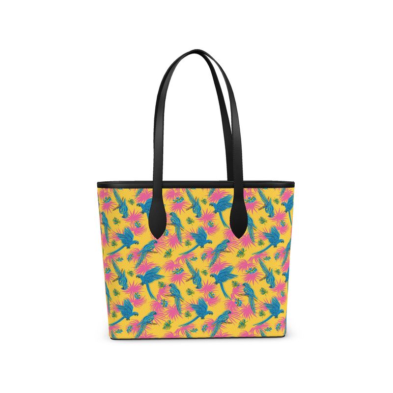 City Tote Bag - Tropical Macaw