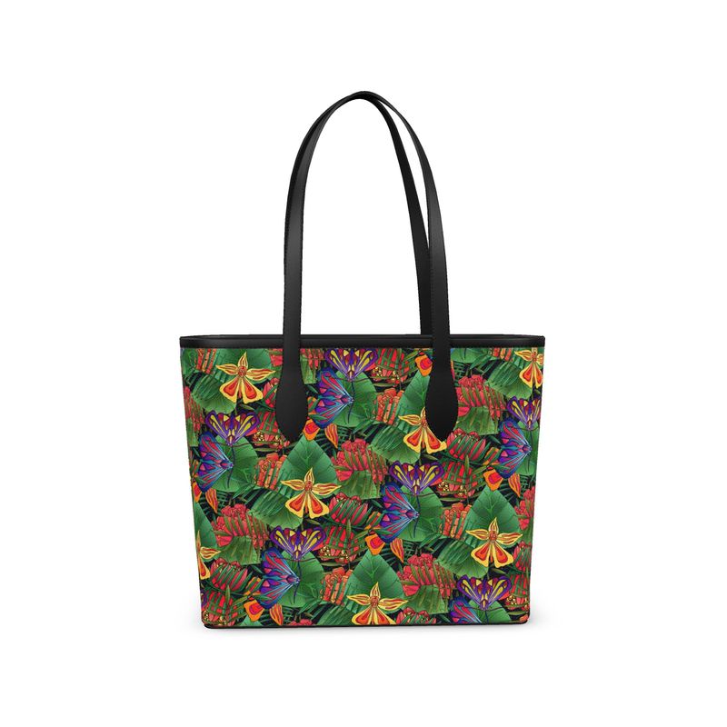 CIty Tote Bag - Jungle Flower
