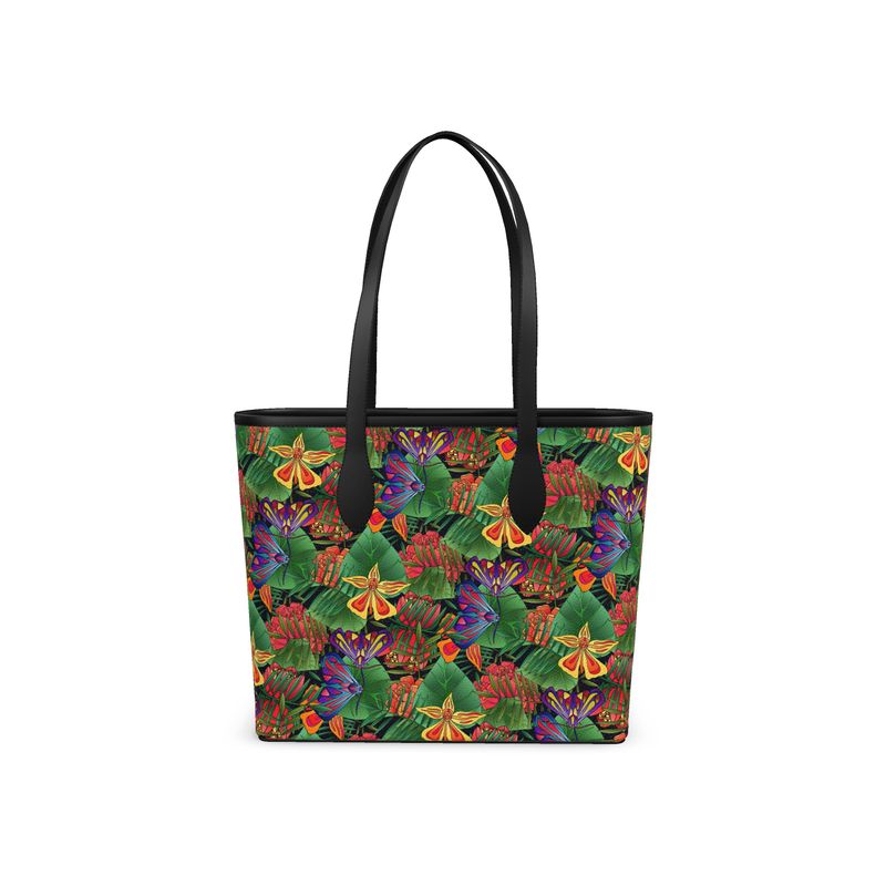 CIty Tote Bag - Jungle Flower