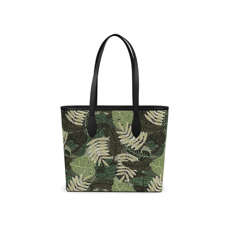 City Tote Bag - Camo Flower