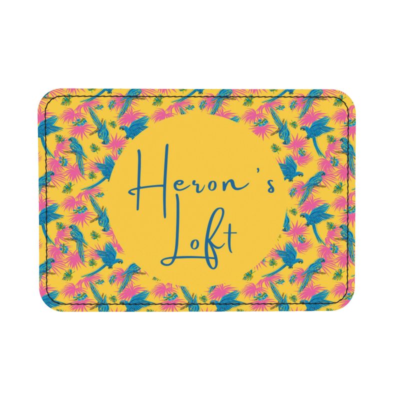 Camera Bag - Nappa Leather - Tropical Macaw - Yellow