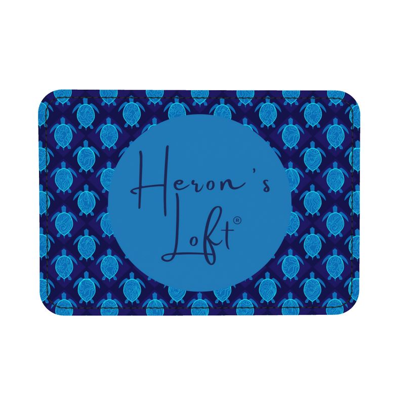 Camera Bag - Nappa Leather - Topo Turtles - Blue