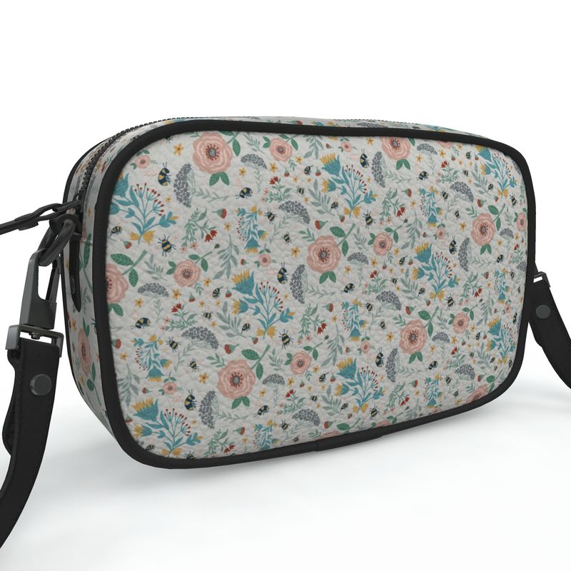 Camera Bag - Nappa Leather - Bee Garden