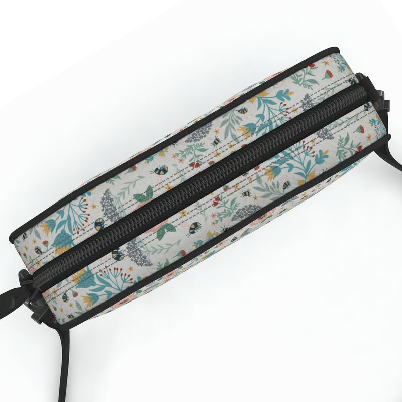 Camera Bag - Nappa Leather - Bee Garden