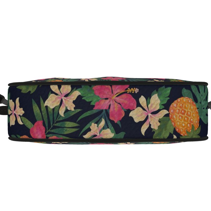 Camera Bag - Nappa Leather - Pineapple Paradise