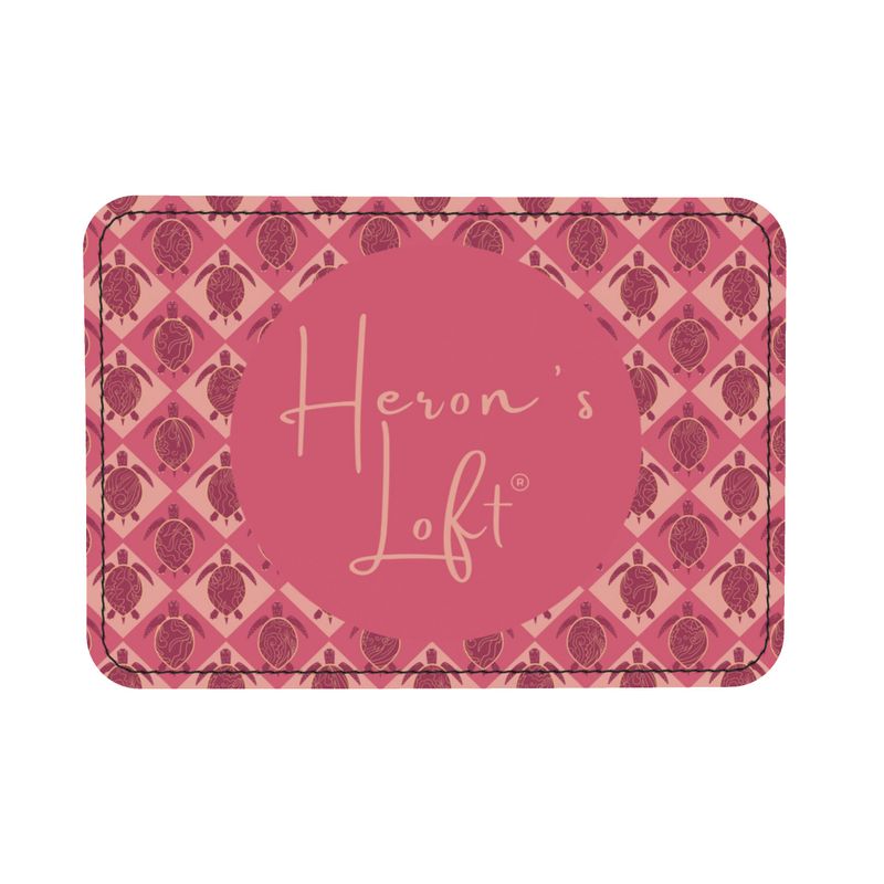 Camera Bag - Nappa Leather - Topo Turtles - Pink