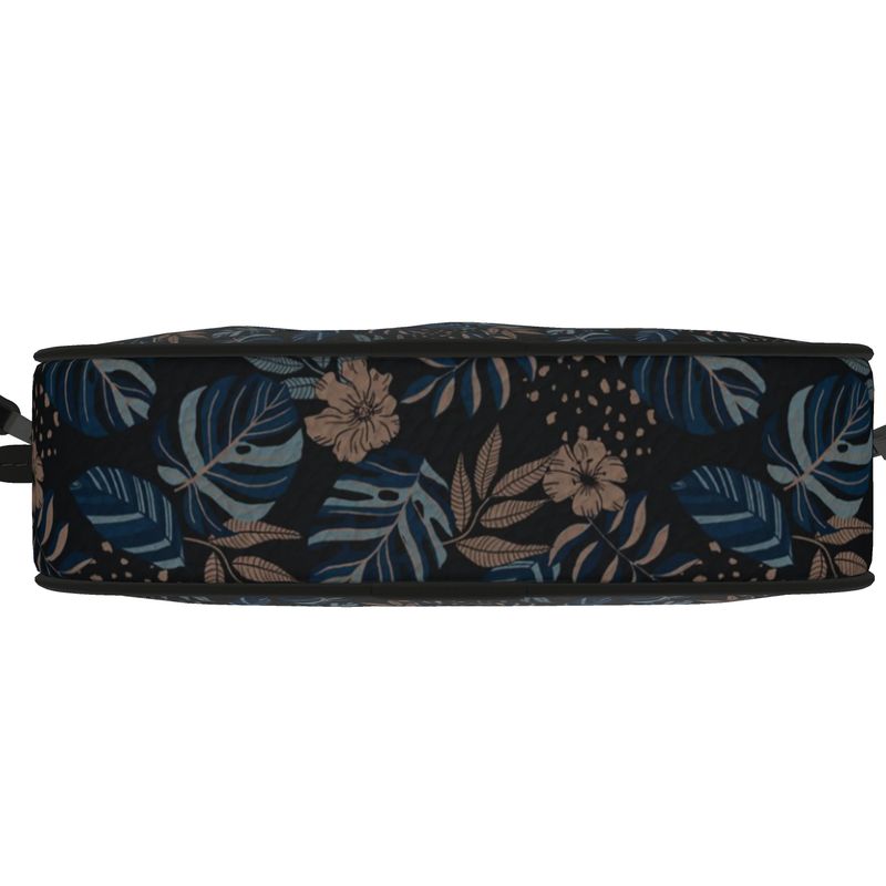 Camera Bag - Nappa Leather - Midnight Monstera