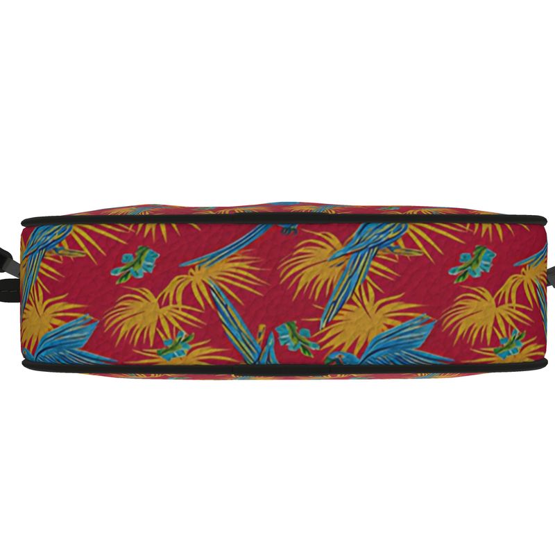 Camera Bag - Nappa Leather - Tropical Macaw - Red