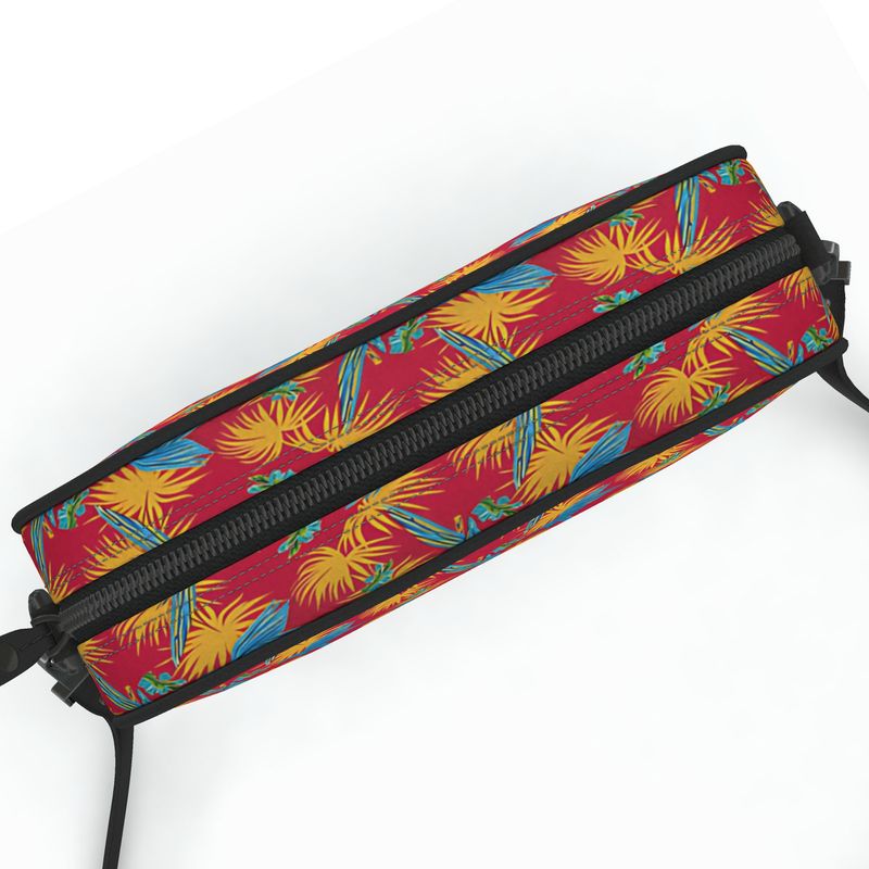 Camera Bag - Nappa Leather - Tropical Macaw - Red