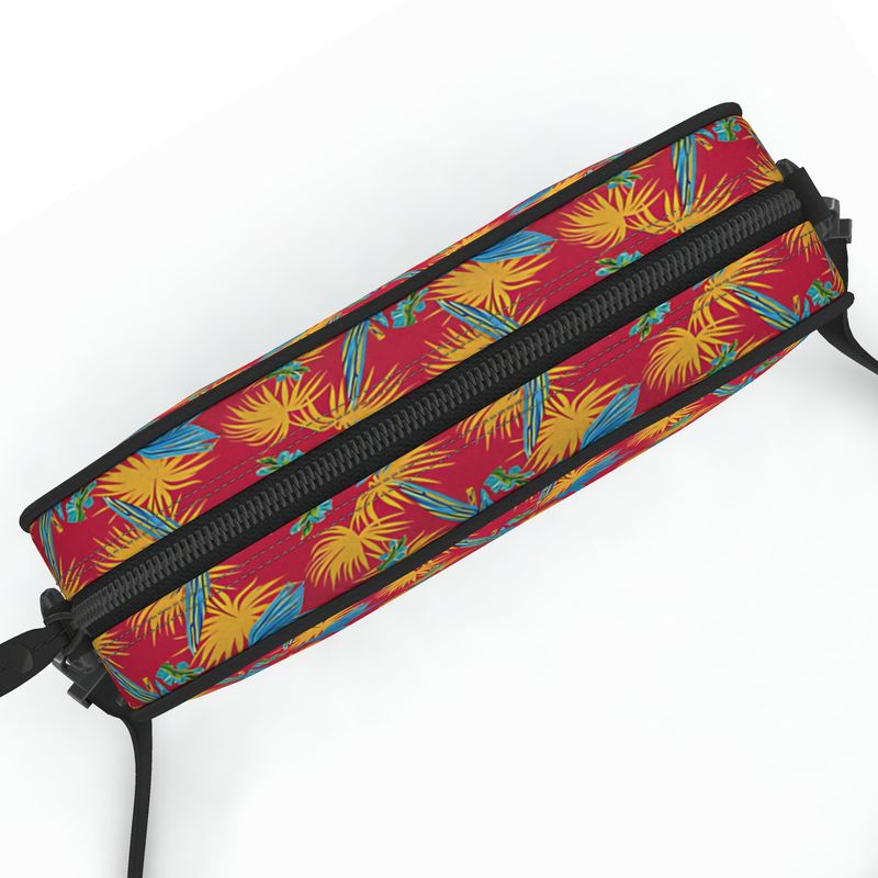 Camera Bag - Nappa Leather - Tropical Macaw - Red