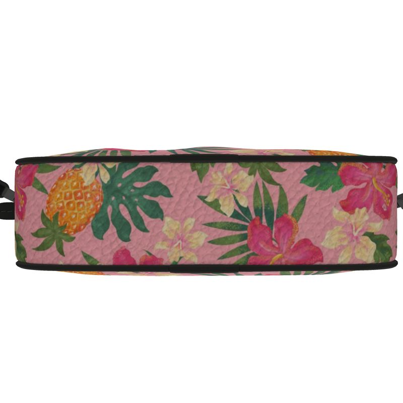 Camera Bag - Nappa Leather - Pineapple Paradise - Yellow