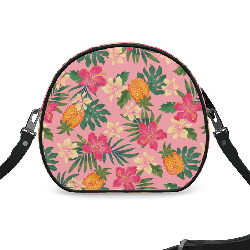 Gumdrop Bag - Nappa Leather - Pineapple Paradise - Hibiscus Blush